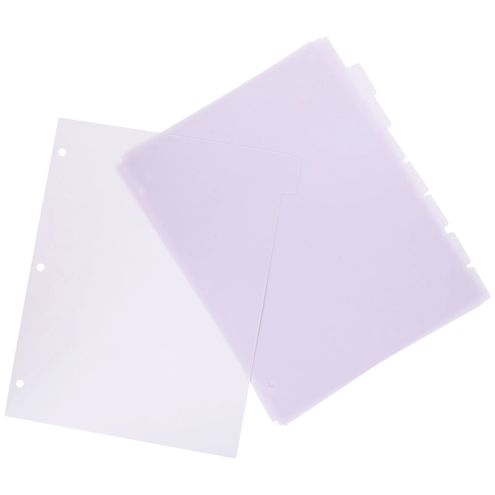 8Pcs PP Binder Dividers with Tabs Index Classified Labels for Notebook Notepad Planner Replacement Dividers Aesthetic Page
8Pcs PP Binder Dividers with Tabs Index Classified Labels for Notebook Notepad Planner Replacement Dividers Aesthetic Page