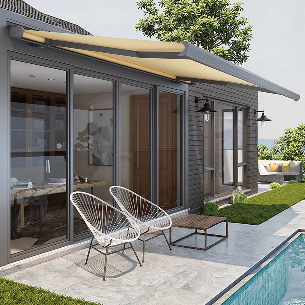 Customized Full Cassette Motorized Aluminum Alloy Balcony Patio Awning Durable Remote Control Retractable/Extendable Anti-UV
Customized Full Cassette Motorized Aluminum Alloy Balcony Patio Awning Durable Remote Control Retractable/Extendable Anti-UV