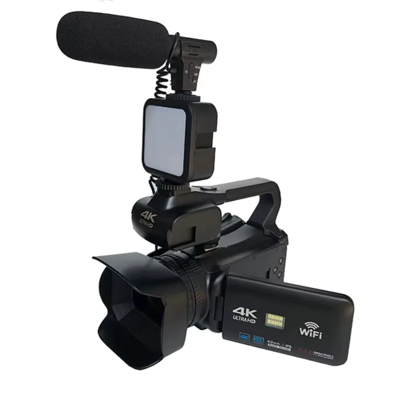 ZJW High Quality Cheaper 4k Camcorder Digital Video for Vlogging Live Stream 4.0" Touch Screen Manufacturer
ZJW High Quality Cheaper 4k Camcorder Digital Video for Vlogging Live Stream 4.0" Touch Screen Manufacturer