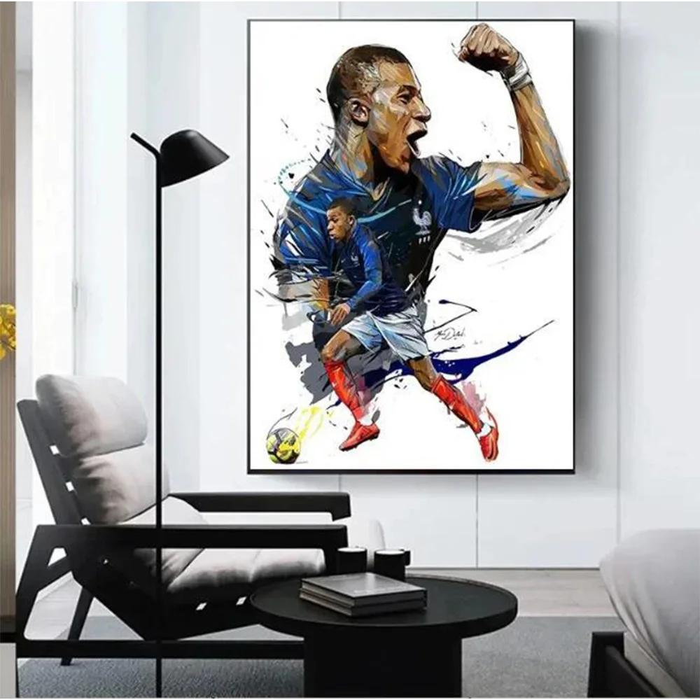 30*45cm Watercolor Football Star Canvas Poster Wall Art | Dorm Room & Home Decoration Painting | Frameless Printed Artwork
30*45cm Watercolor Football Star Canvas Poster Wall Art | Dorm Room & Home Decoration Painting | Frameless Printed Artwork