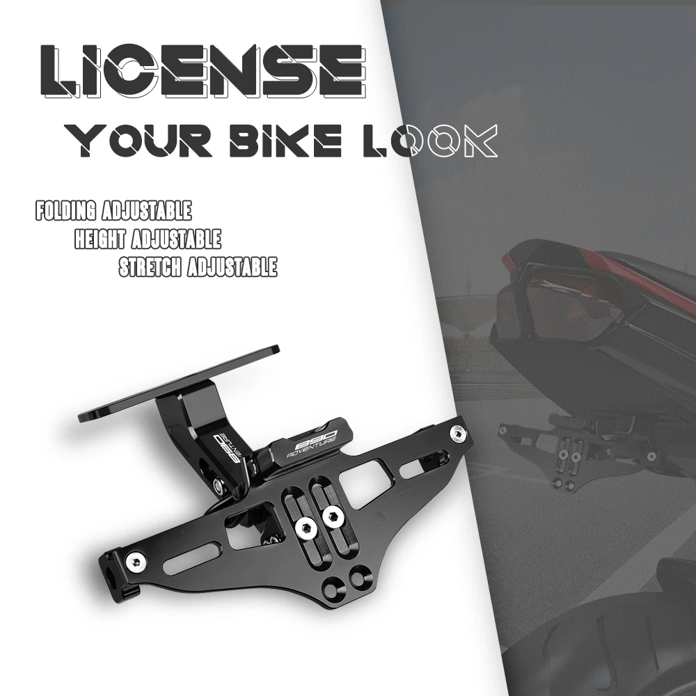 For 890ADVENTURE 890 ADVENTURE R 890 ADV 2021 2022 2023 Motorcycle Rear License Plate Bracket Holder with LED Light Indicator
For 890ADVENTURE 890 ADVENTURE R 890 ADV 2021 2022 2023 Motorcycle Rear License Plate Bracket Holder with LED Light Indicator
