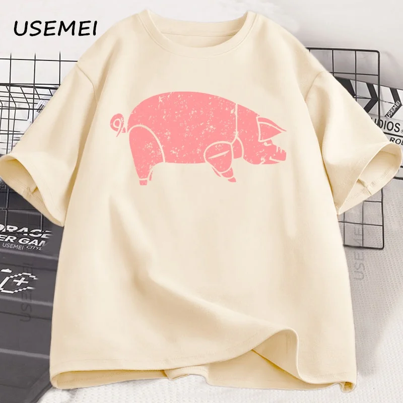 Animals Pig T Shirt Funny Graphic Tee Vintage Men Women Cotton Short Sleeve Round Neck T-shirt Harajuku Tees Mens Clothing
Animals Pig T Shirt Funny Graphic Tee Vintage Men Women Cotton Short Sleeve Round Neck T-shirt Harajuku Tees Mens Clothing