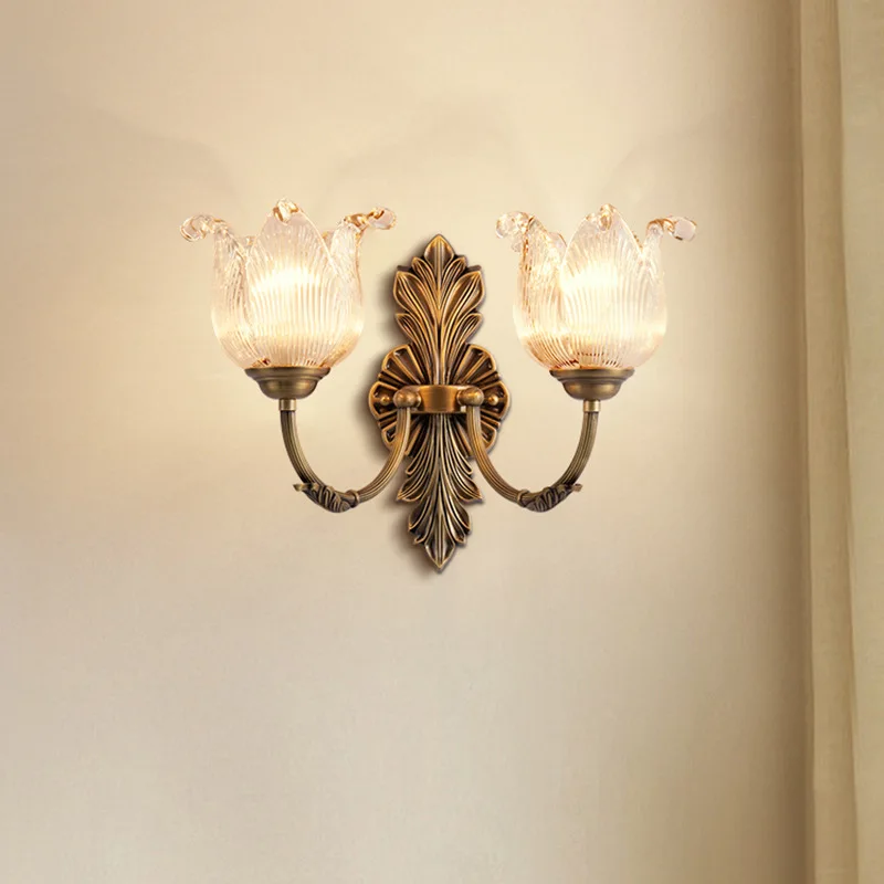 Copper Bedroom Bedside Wall Lamp American Vintage Staircase Lounge New Design Luxury Living Room Background 1/2 Arms Wall Light
Copper Bedroom Bedside Wall Lamp American Vintage Staircase Lounge New Design Luxury Living Room Background 1/2 Arms Wall Light