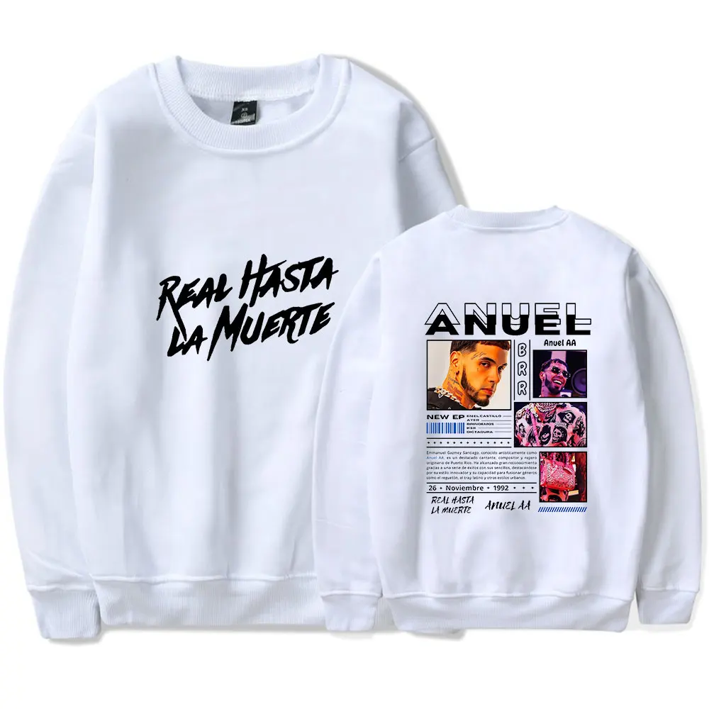 Rapper Anuel AA Merch Trendy Sweatshirt Men Sports Pullover y2k clothes Women Casual Clothes Everyday Wear
Rapper Anuel AA Merch Trendy Sweatshirt Men Sports Pullover y2k clothes Women Casual Clothes Everyday Wear