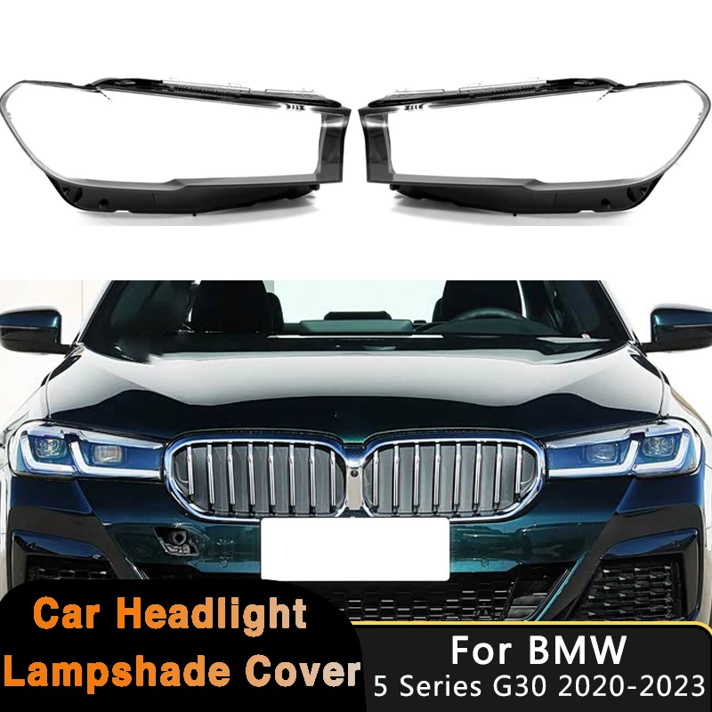 For BMW 5 Series G30 G38 2020-2023 Car Front Headlight Shell Auto Transparent Cover Headlamp Replace Original Lampshade Lamp Cap
For BMW 5 Series G30 G38 2020-2023 Car Front Headlight Shell Auto Transparent Cover Headlamp Replace Original Lampshade Lamp Cap