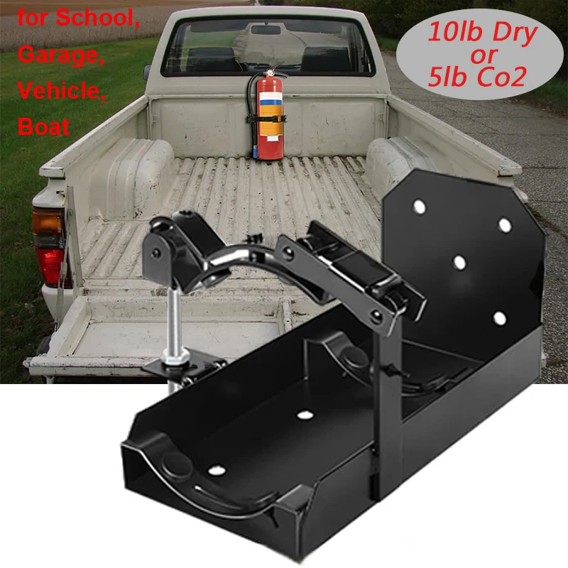 Heavy Duty Fire Wall Mount Extinguisher Vehicle Bracket for 10lb Dry and/or 5lb Co2 Generic for 809, for Vehicles, Ships
Heavy Duty Fire Wall Mount Extinguisher Vehicle Bracket for 10lb Dry and/or 5lb Co2 Generic for 809, for Vehicles, Ships