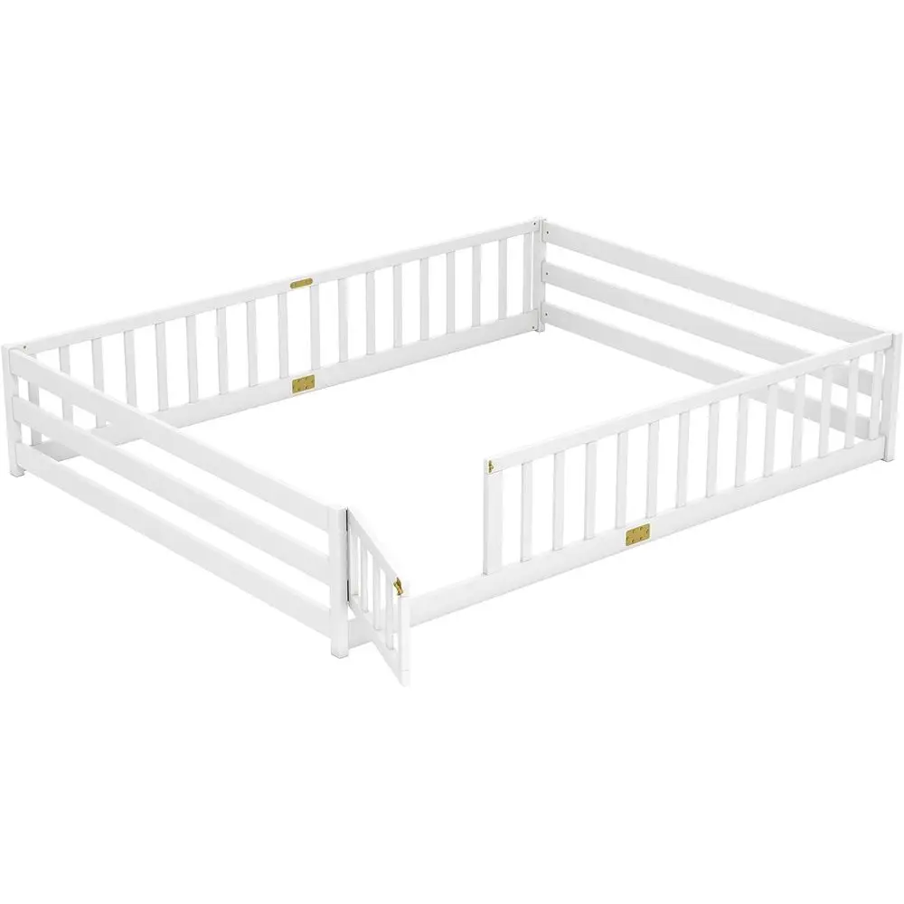 Montori Twin Size Platform Bed with Entrance and Door, Suitable for Boys and Girls (White, Queen)
Montori Twin Size Platform Bed with Entrance and Door, Suitable for Boys and Girls (White, Queen)