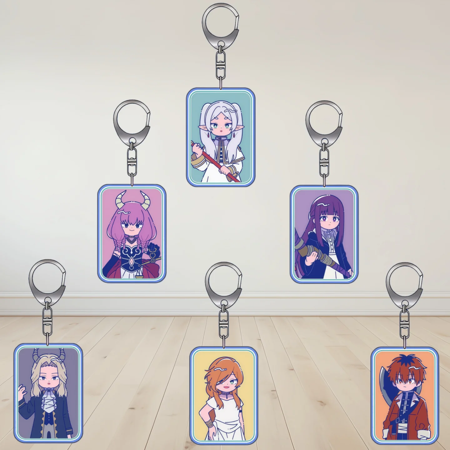 Anime Character Image Bag Decoration Anime Peripheral Acrylic Keychain for Aura Fern Frieren Himmel Stark Heiter Lovely Gift
Anime Character Image Bag Decoration Anime Peripheral Acrylic Keychain for Aura Fern Frieren Himmel Stark Heiter Lovely Gift