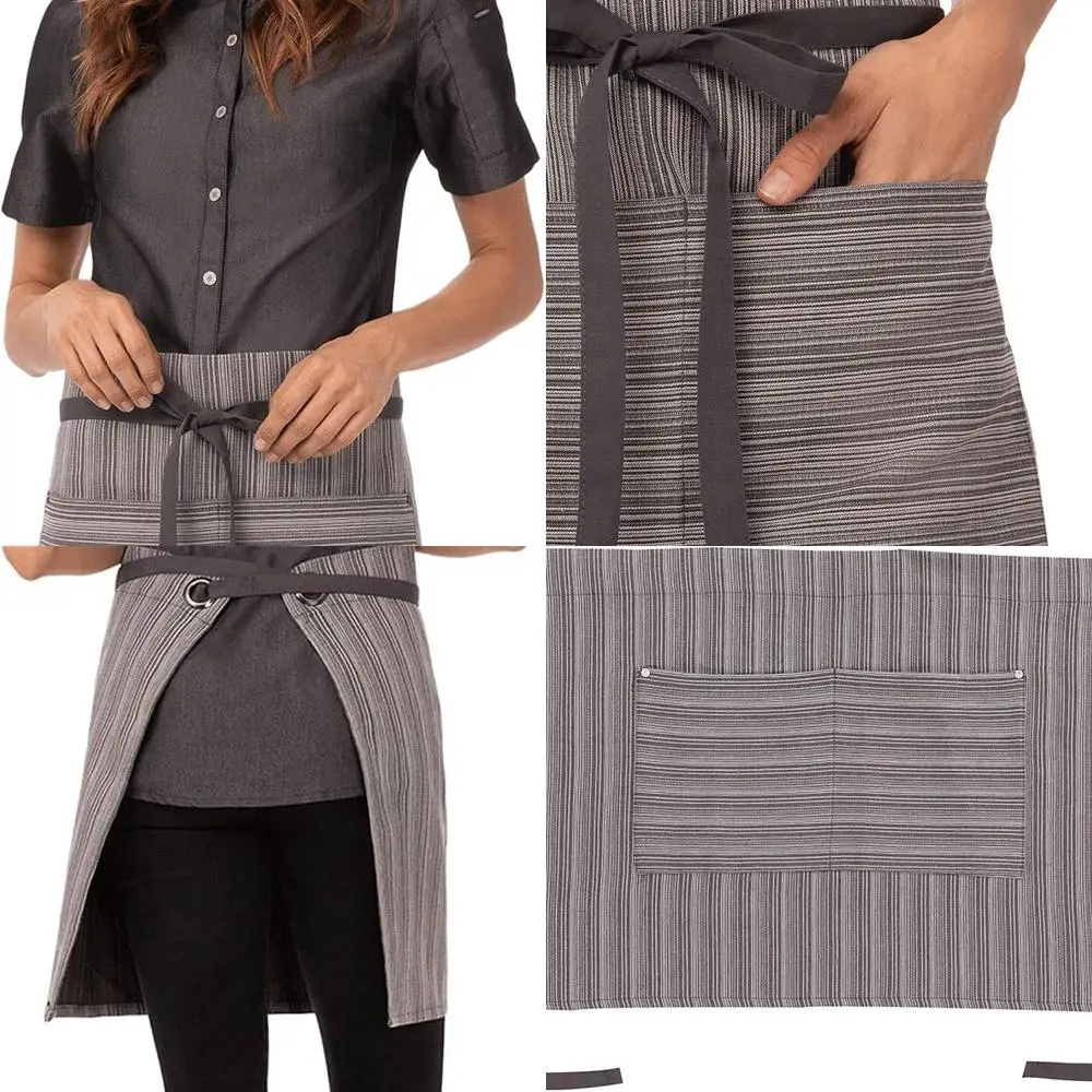 Unisex Chef's Brooklyn Style Half Bistro Apron
Unisex Chef's Brooklyn Style Half Bistro Apron