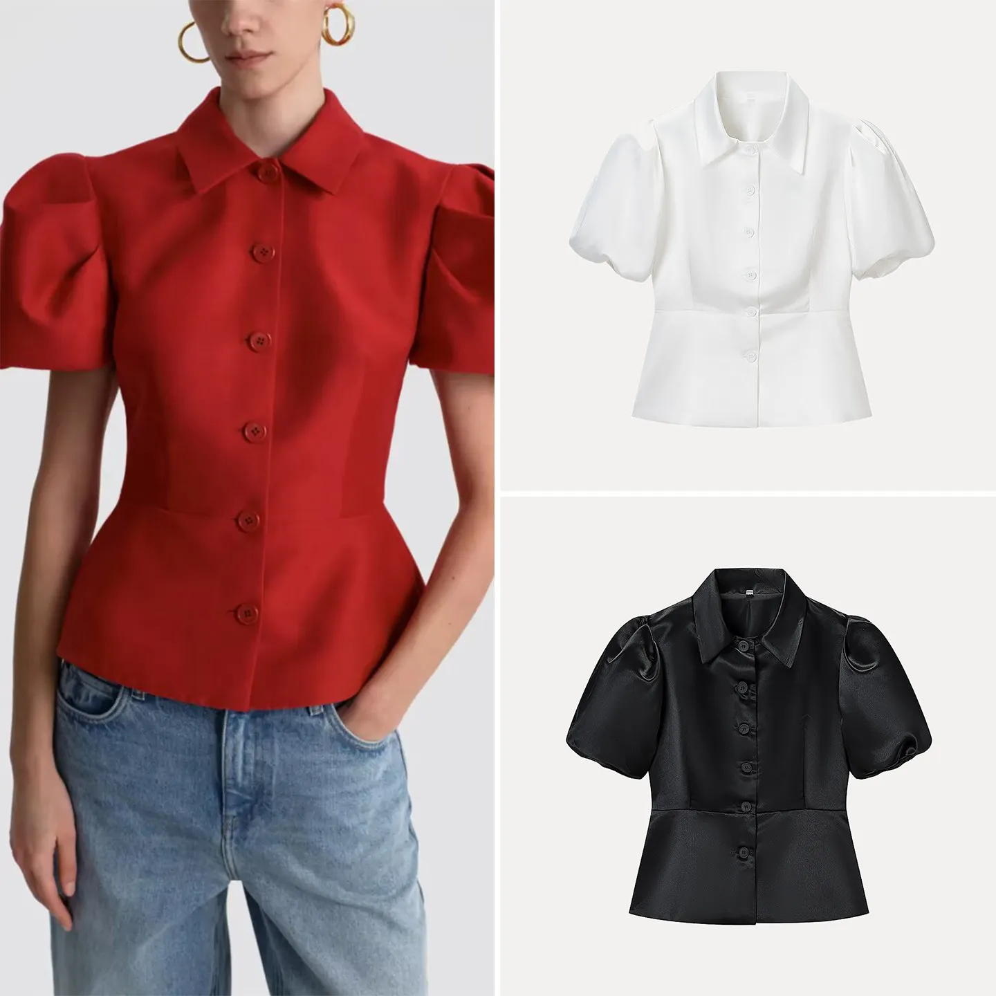 Fashionable Short Sleeve Women's Jacket 2026 New Summer Design Slim Fit Stand Collar Versatile Stylish High Waist Coat
Fashionable Short Sleeve Women's Jacket 2026 New Summer Design Slim Fit Stand Collar Versatile Stylish High Waist Coat