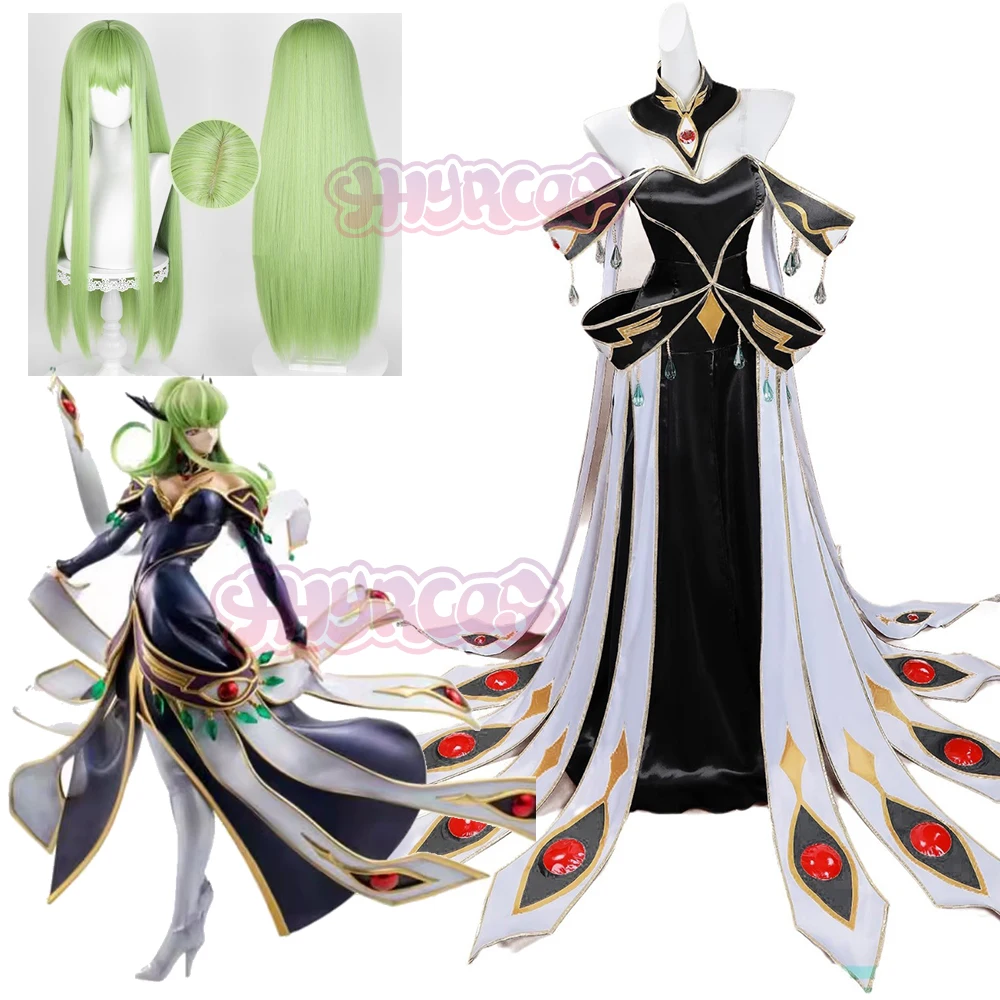 Anime CC Cosplay Costume Game Code Geasss Empress Ver. Cosplay Costume Halloween Party Outfits for Women Men Wig Shoes
Anime CC Cosplay Costume Game Code Geasss Empress Ver. Cosplay Costume Halloween Party Outfits for Women Men Wig Shoes
