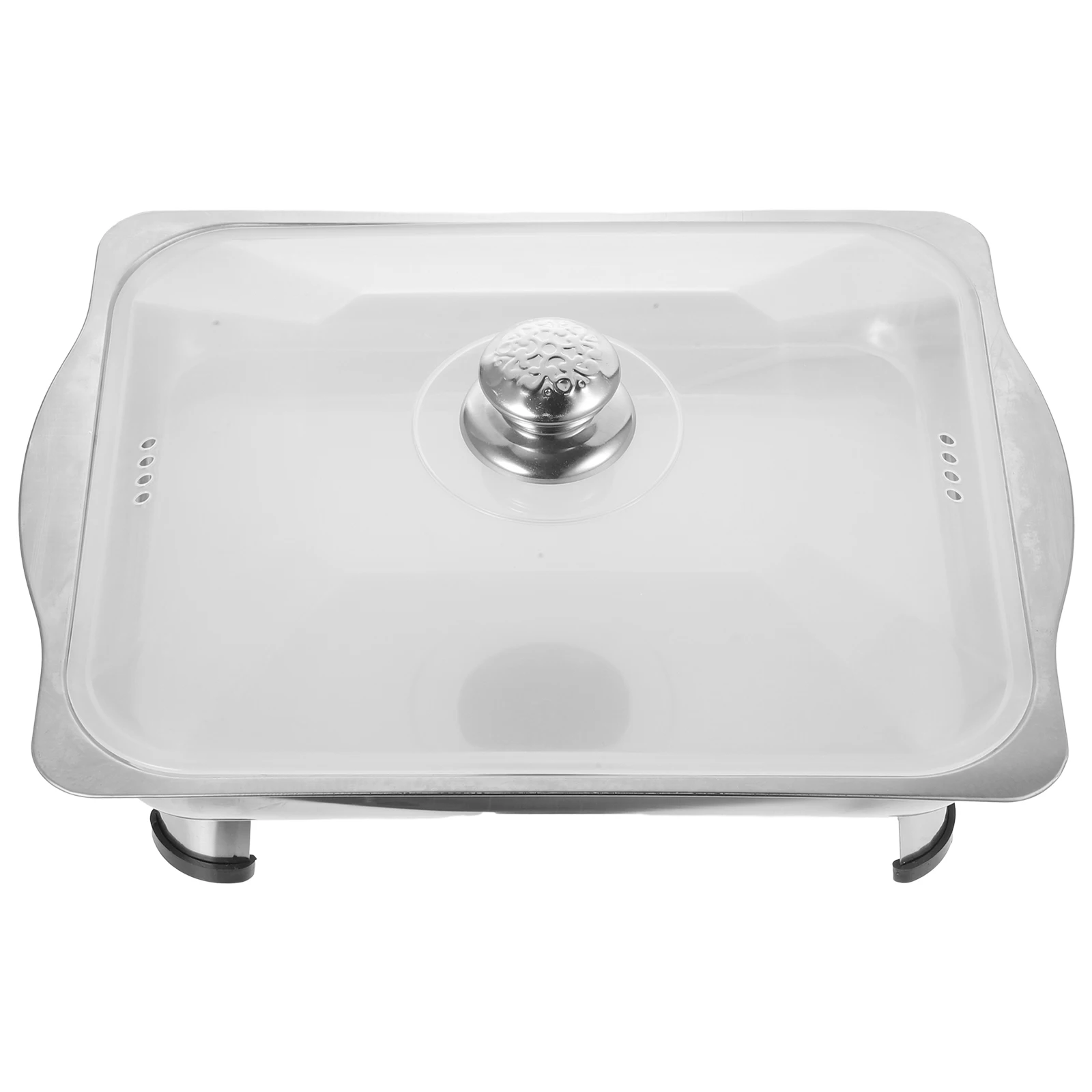 Stainless Steel Dinner Plate 35x27x5cm Rectangular Covered Tray Buffet Party Food Serving Pan Reusable Kitchen Dishes Holder
Stainless Steel Dinner Plate 35x27x5cm Rectangular Covered Tray Buffet Party Food Serving Pan Reusable Kitchen Dishes Holder