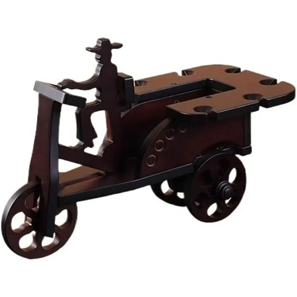 Upside-Down Wooden Wine Holder Rack for Countertop Display and Living Room Decor
Upside-Down Wooden Wine Holder Rack for Countertop Display and Living Room Decor