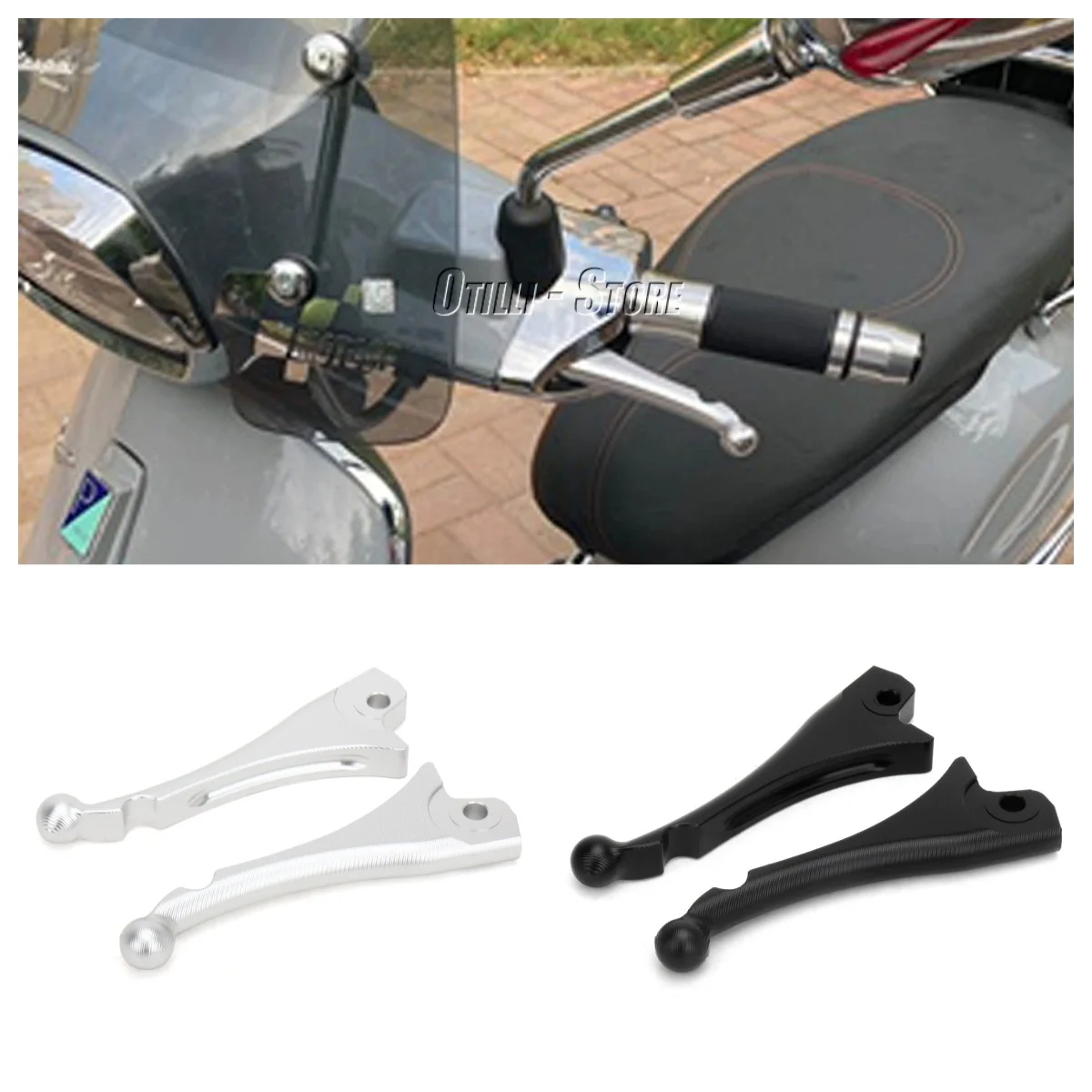 For Vespa GTS 300 gts 300 GTS300 2023 2024 Motorcycle Aluminum Clutch Brake Lever Adjustable Brakes Handle Moto Accessories
For Vespa GTS 300 gts 300 GTS300 2023 2024 Motorcycle Aluminum Clutch Brake Lever Adjustable Brakes Handle Moto Accessories