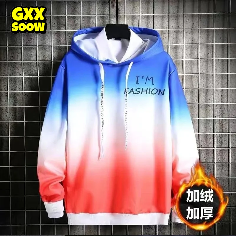 Hip Hop Streetwear Gradient Hoodie Sweat4shirt Men Letter Print Hooded Pullover Harajuku Clothing
Hip Hop Streetwear Gradient Hoodie Sweat4shirt Men Letter Print Hooded Pullover Harajuku Clothing