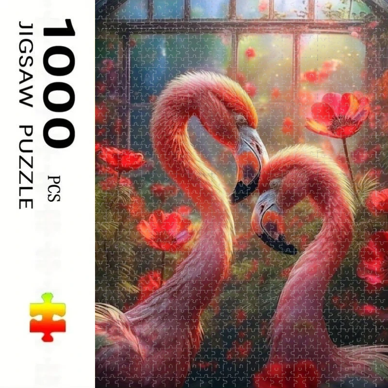 Jigsaw Puzzle 1000 Pieces Flamingo Pattern Puzzle Home Decor for Adults Game Family Fun Puzzles Educational Toys
Jigsaw Puzzle 1000 Pieces Flamingo Pattern Puzzle Home Decor for Adults Game Family Fun Puzzles Educational Toys