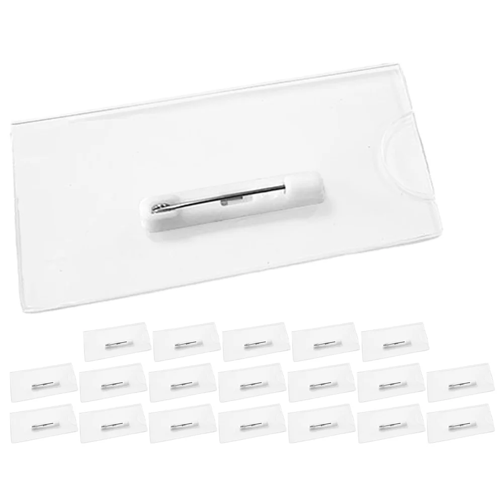 20 Pcs Badge Permission Cases Identity Cards Holders Name Tag Work Permit Employee for School Pvc Office Campus
20 Pcs Badge Permission Cases Identity Cards Holders Name Tag Work Permit Employee for School Pvc Office Campus