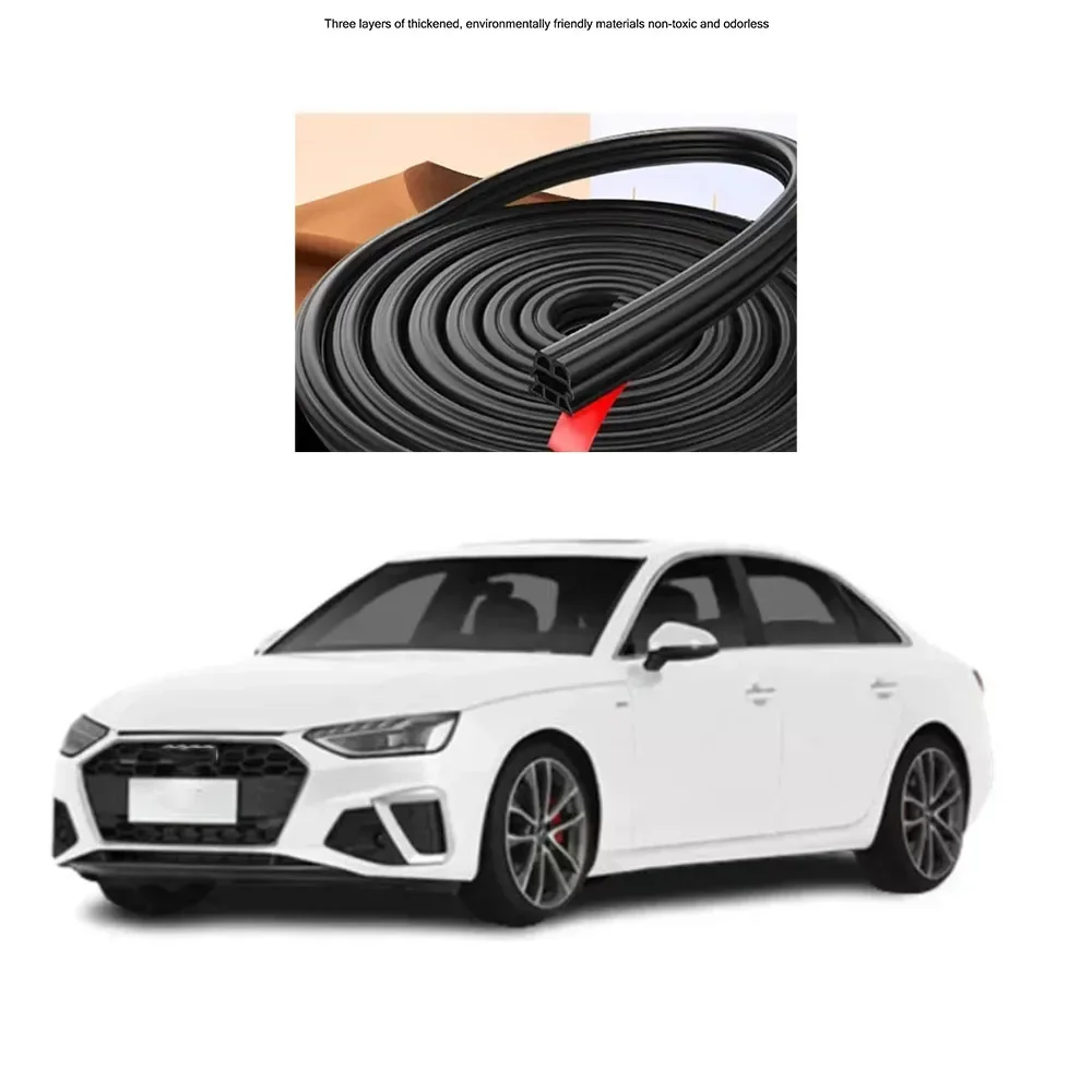 The Door Sealing Strip Is Suitable For Audi A4 Car Sound Insulation Whole Car Dustproof Decoration Accessories
The Door Sealing Strip Is Suitable For Audi A4 Car Sound Insulation Whole Car Dustproof Decoration Accessories