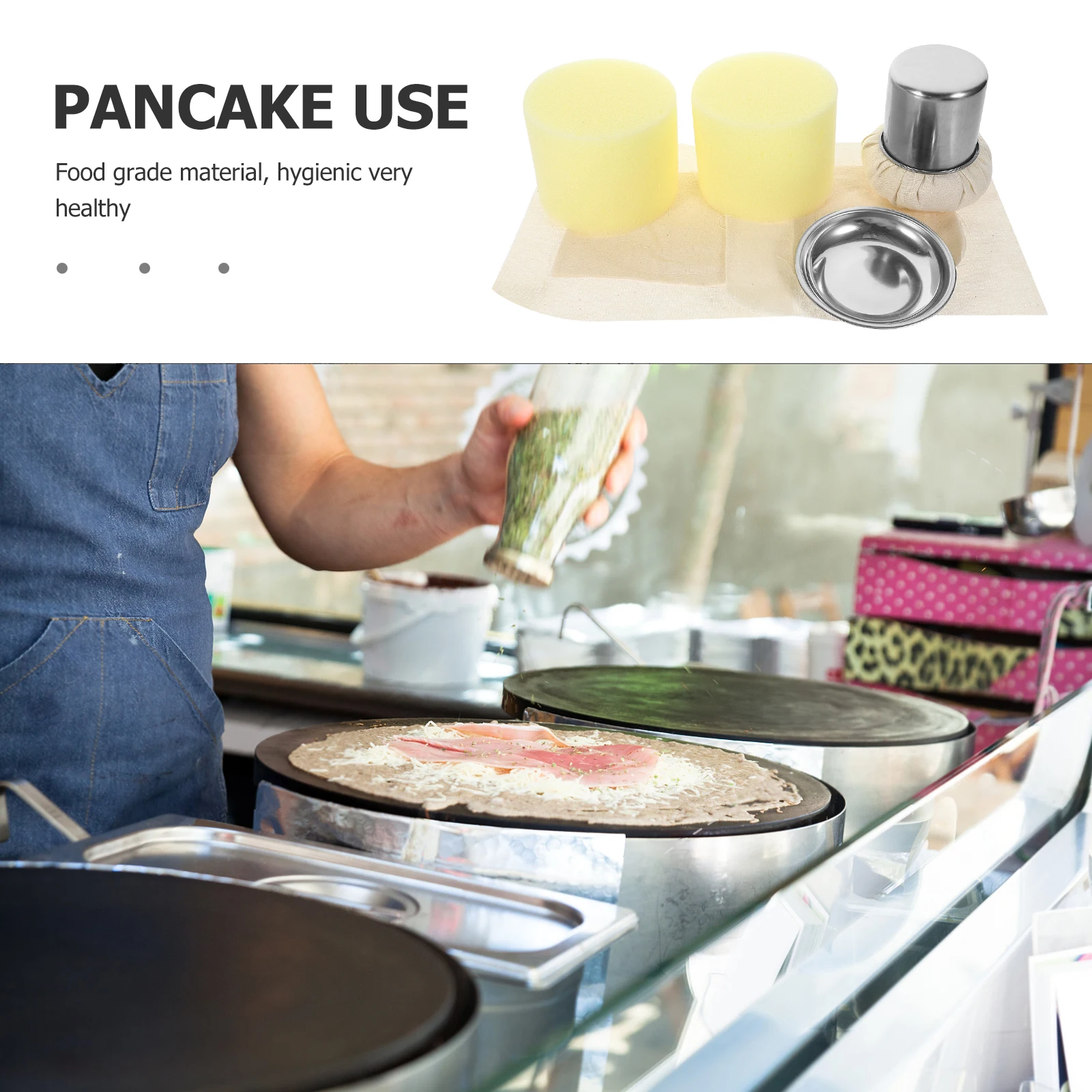 Pancake Grease Brush Oil Brushes Spray Bottle Wiper Cooking Home Replace Fabric Sponge Kitchen Household Mop
Pancake Grease Brush Oil Brushes Spray Bottle Wiper Cooking Home Replace Fabric Sponge Kitchen Household Mop