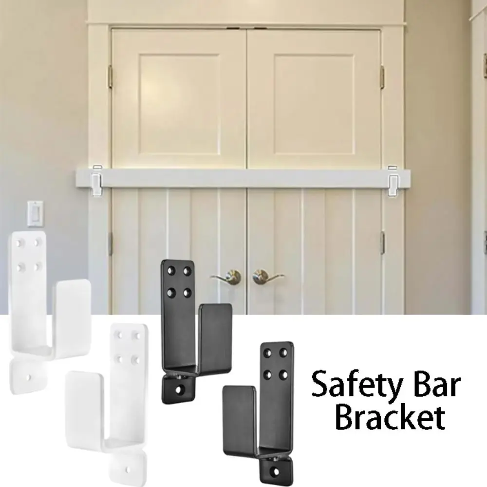 Heavy Duty Door Barricade Brackets Carbon Steel Black Door Bar Holder Brackets U-Shaped Upgraded Security Bar Holders
Heavy Duty Door Barricade Brackets Carbon Steel Black Door Bar Holder Brackets U-Shaped Upgraded Security Bar Holders
