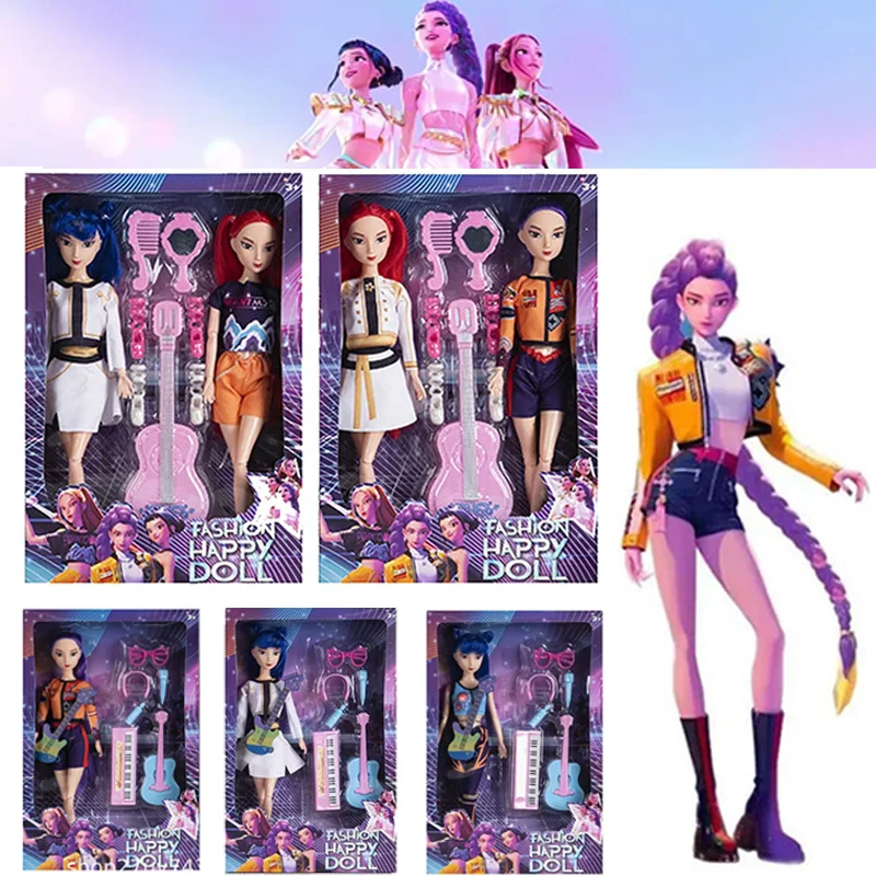 Горячая распродажа аниме K-Pop Demon Hunters Dolls Rumi & Mira & Zoey Игрушка с гитарой Идеальный подарок на день рождения-сюрприз для девочек и фанатов KPOP
Горячая распродажа аниме K-Pop Demon Hunters Dolls Rumi & Mira & Zoey Игрушка с гитарой Идеальный подарок на день рождения-сюрприз для девочек и фанатов KPOP