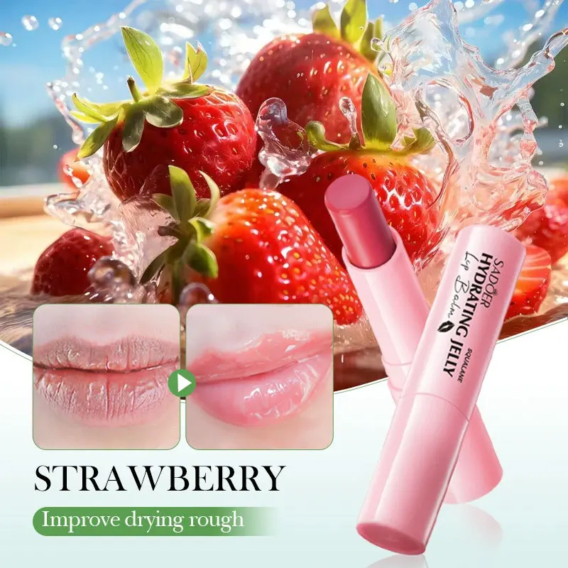 1pcs SADOER Fresh Fruit Lip Balm Moisturizing Anti Cracking Repair Nourishing Hydrating Lipstick Lips Skin Care Products
1pcs SADOER Fresh Fruit Lip Balm Moisturizing Anti Cracking Repair Nourishing Hydrating Lipstick Lips Skin Care Products