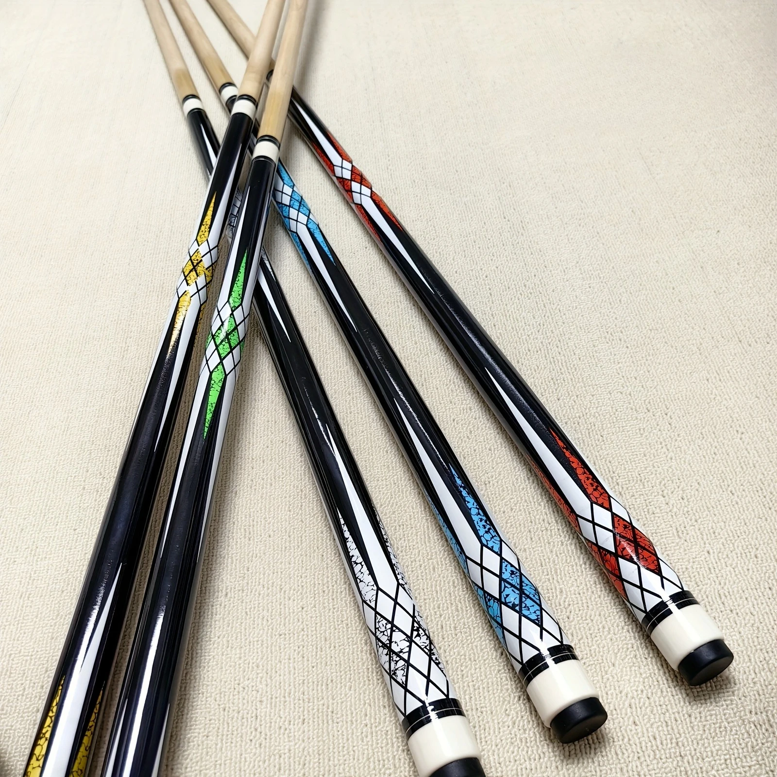 1/2 Split 57 Inch Pool Cue 145cm, 13mm Big Tip 9-Ball Billiard Stick Multi Colors Optional
1/2 Split 57 Inch Pool Cue 145cm, 13mm Big Tip 9-Ball Billiard Stick Multi Colors Optional