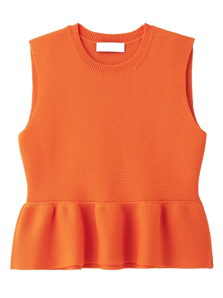 OUROPEAN ZTATION 2025 Spring Female Fashion Knit Vest Jumper Vintage Woman O-Collar Sleeveless Sweater Ruffles Regular Fit Top
OUROPEAN ZTATION 2025 Spring Female Fashion Knit Vest Jumper Vintage Woman O-Collar Sleeveless Sweater Ruffles Regular Fit Top