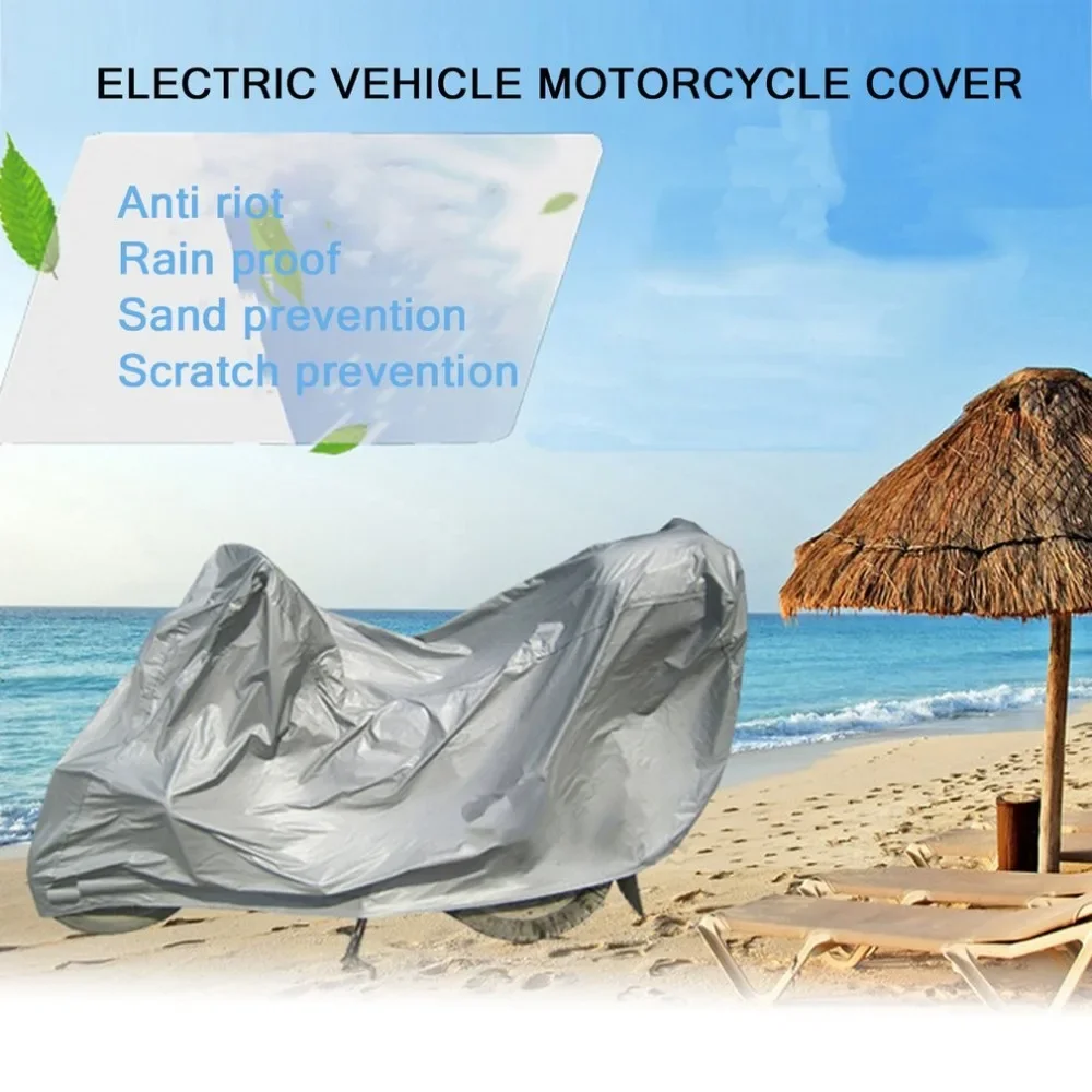 Universal Motorcycle Cover Black Waterproof Weatherproof Polyester Rain Dust Sun Block Protector Motorcycle Cover
Universal Motorcycle Cover Black Waterproof Weatherproof Polyester Rain Dust Sun Block Protector Motorcycle Cover