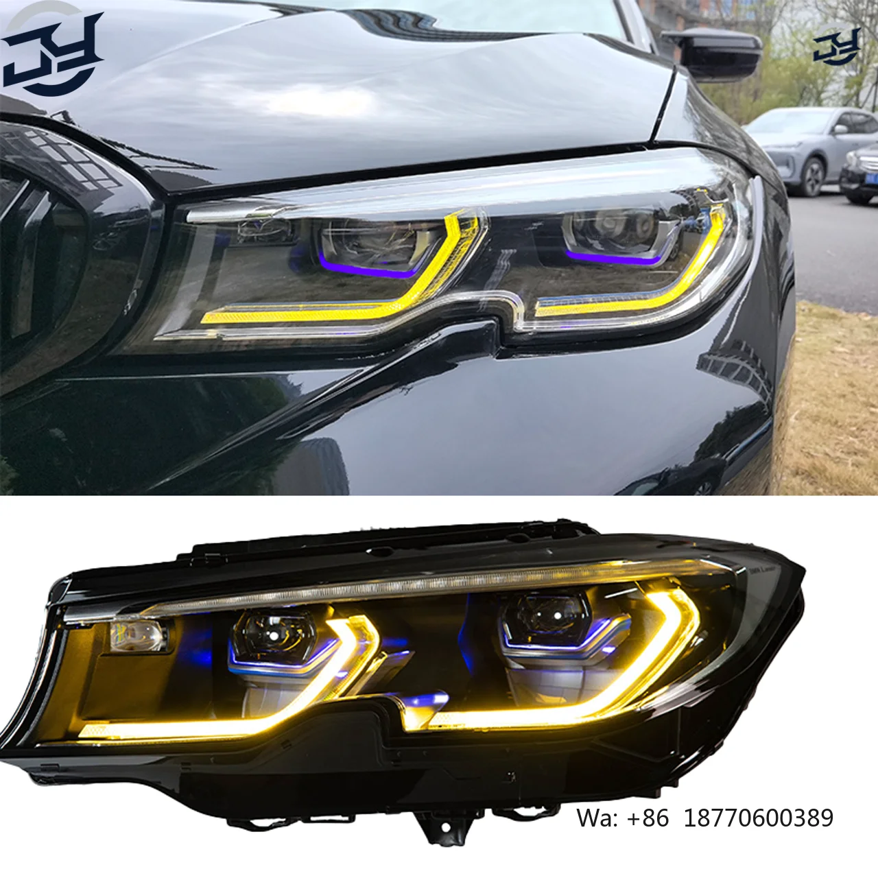JY 12V New LED Headlight for 3 Series G20 G28 2019-2022 CSL Style Yellow/White DRL Laser Look Projector
JY 12V New LED Headlight for 3 Series G20 G28 2019-2022 CSL Style Yellow/White DRL Laser Look Projector