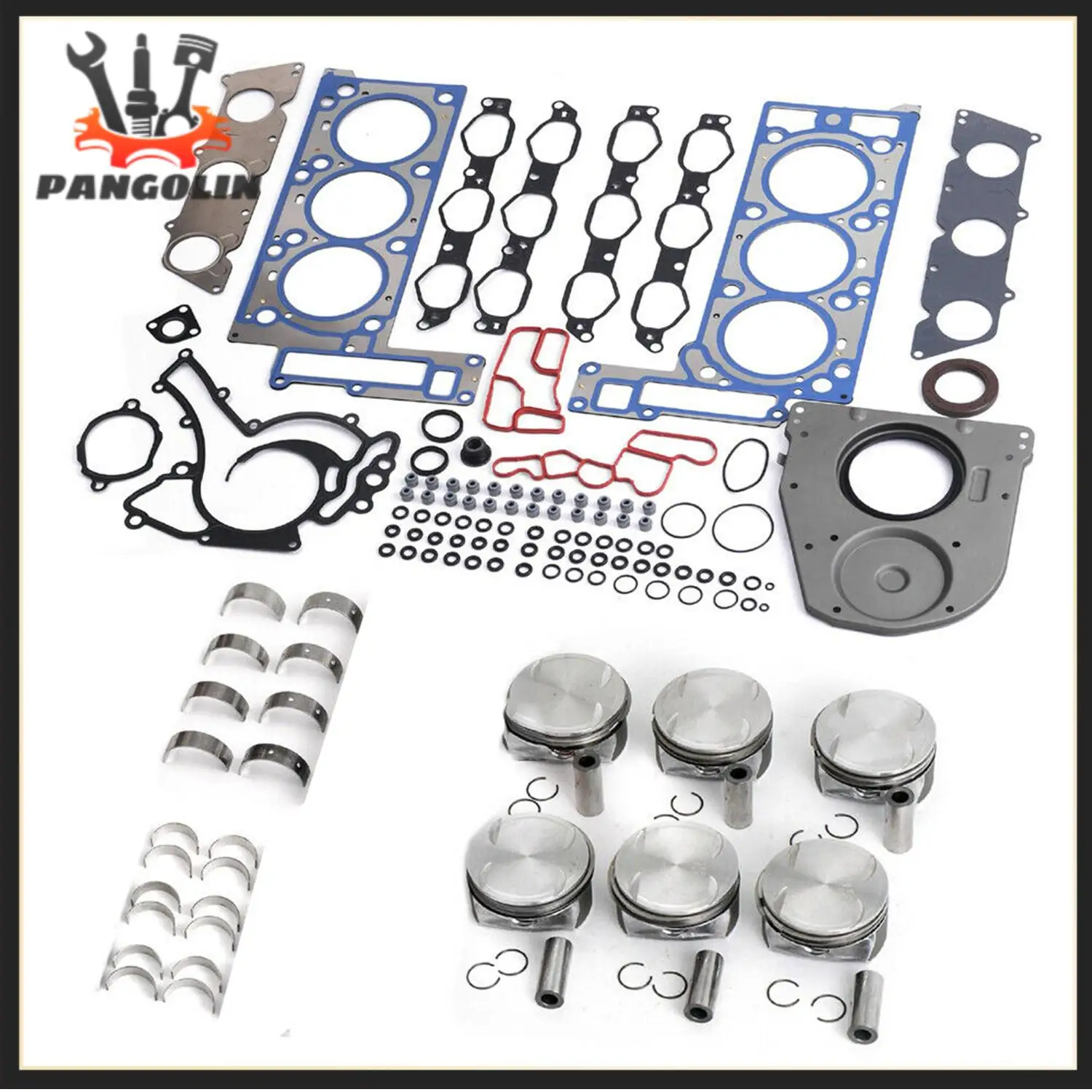 Engine Gaskets Overhaul Rebuild Kit 2720304317 2720302217 2720309717 2720308917 For Mercedes-Benz W203 W204 C350 M272 3.5L
Engine Gaskets Overhaul Rebuild Kit 2720304317 2720302217 2720309717 2720308917 For Mercedes-Benz W203 W204 C350 M272 3.5L
