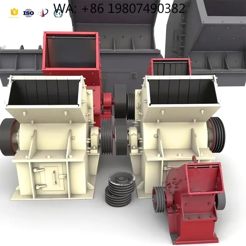 Intelligent Quarry Hammer Crusher, Full Set Motor Pump Gear System, 40t/h High Output Mining Crushing Line Equipment for Constru
Intelligent Quarry Hammer Crusher, Full Set Motor Pump Gear System, 40t/h High Output Mining Crushing Line Equipment for Constru