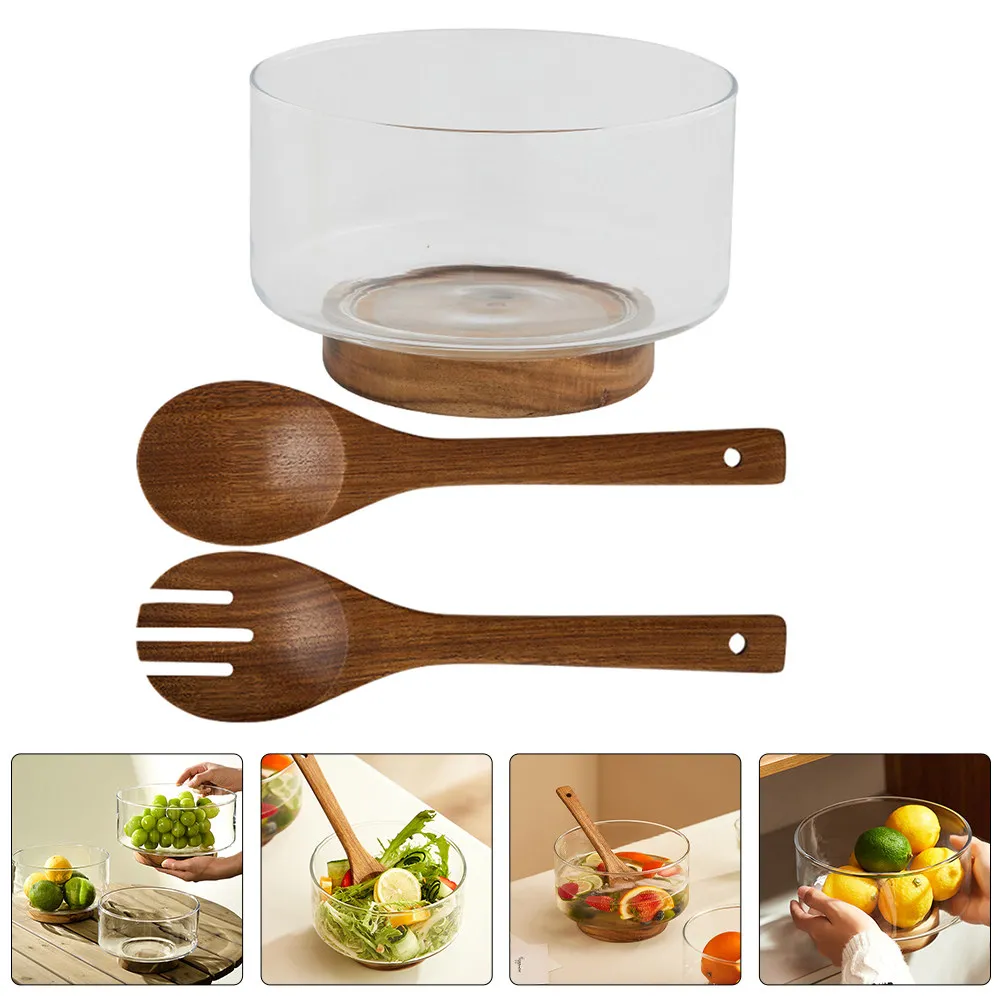 1 set Glass Fruit Bowl Clear Large Salad Serving Bowl For Home Kitchen Decorative Fruit Container Multi-Functional Glassware
1 set Glass Fruit Bowl Clear Large Salad Serving Bowl For Home Kitchen Decorative Fruit Container Multi-Functional Glassware