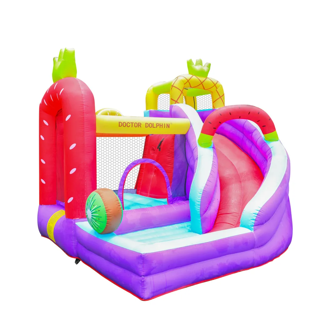 Hot Sale Fruits Theme Bounce House Castle With Slide and Ball Pool Inflatable Bouncy House Jumping Castle for Kids Party
Hot Sale Fruits Theme Bounce House Castle With Slide and Ball Pool Inflatable Bouncy House Jumping Castle for Kids Party