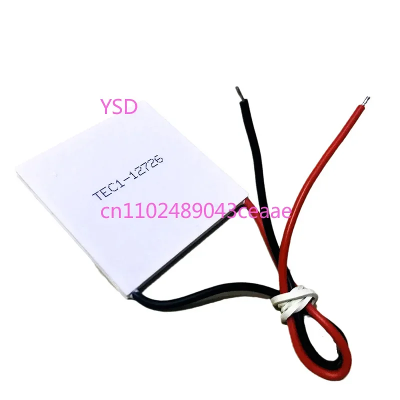 Semiconductor Refrigeration Sheet TEC1 12726 50x50mm High Power Wafer Equipment Radiator for Industrial Cooling
Semiconductor Refrigeration Sheet TEC1 12726 50x50mm High Power Wafer Equipment Radiator for Industrial Cooling