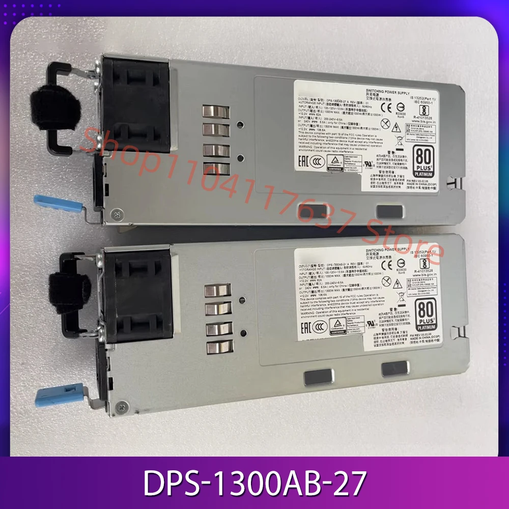 Серверный силовой модуль DPS-1300AB-27 A 1300w 1шт.
Серверный силовой модуль DPS-1300AB-27 A 1300w 1шт.