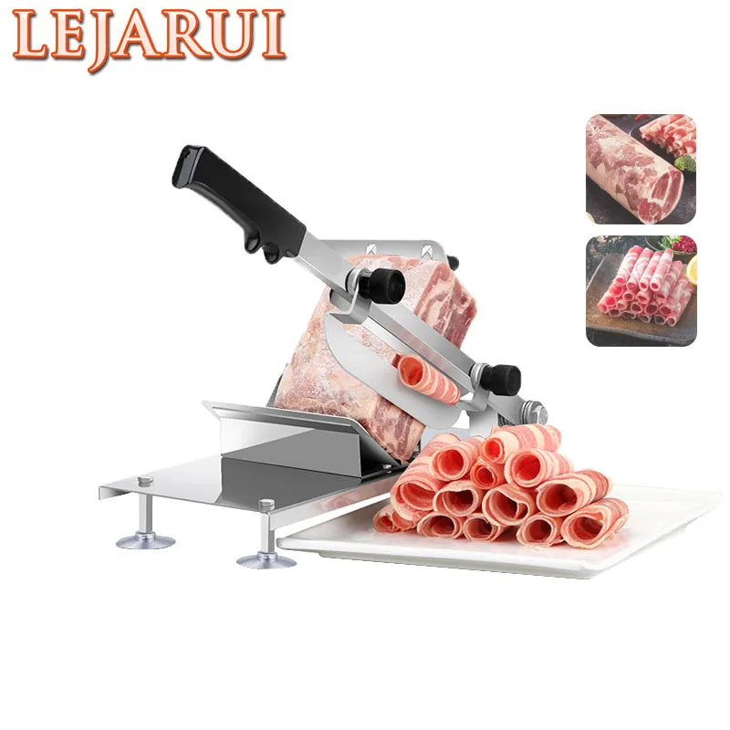 Household Small Meat Slicer Mutton Roll Slicer Stainless Steel Manual Frozen Cut Beef Roll Machine Fruit And Vegetable Slicer
Household Small Meat Slicer Mutton Roll Slicer Stainless Steel Manual Frozen Cut Beef Roll Machine Fruit And Vegetable Slicer