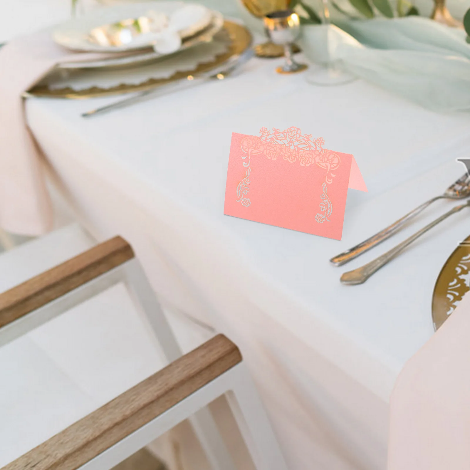 50pcs Seat Cards Elegant Paper Place Card for Wedding Party Banquet Feast Table Setting Decorations Name Tags Holders
50pcs Seat Cards Elegant Paper Place Card for Wedding Party Banquet Feast Table Setting Decorations Name Tags Holders