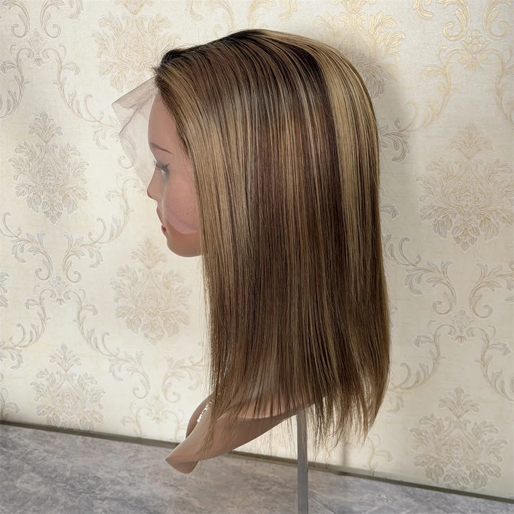 В наличии, низкая цена: парик боб с мелированием, коричневый с медово-блондовыми оттенками, 100% натуральные волосы, парик с HD-кружевной передней частью 13x4 для женщин, с центральным пробором
В наличии, низкая цена: парик боб с мелированием, коричневый с медово-блондовыми оттенками, 100% натуральные волосы, парик с HD-кружевной передней частью 13x4 для женщин, с центральным пробором