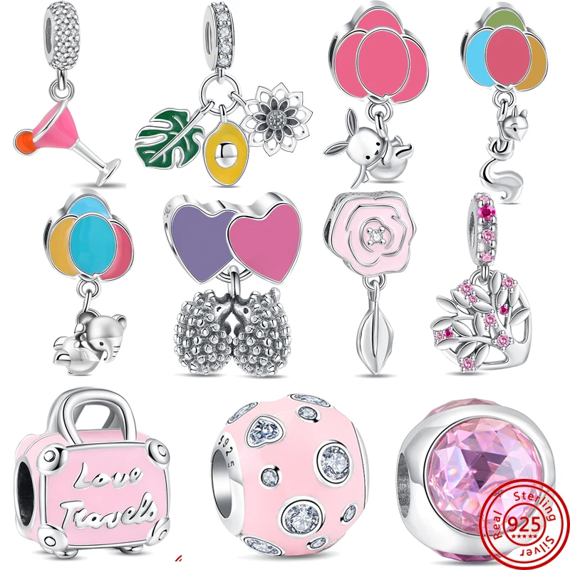 Original Design 925 Silver Amulet Hot Air Ball Rainbow Charm Pendant Bead Fit Original Pandora Bracelet DIY Jewelry Women Gift
Original Design 925 Silver Amulet Hot Air Ball Rainbow Charm Pendant Bead Fit Original Pandora Bracelet DIY Jewelry Women Gift