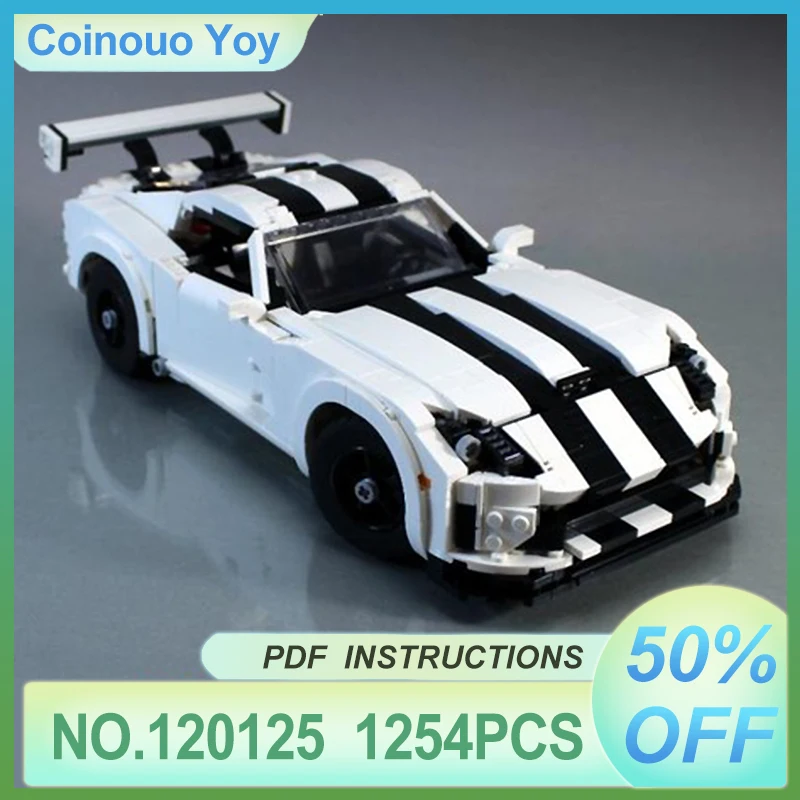 1254 шт. MOC120125 Технический белый суперспортивный автомобиль 10 в 1, совместимый с 10295 блочным кирпичом в сборе, игрушки-пазлы, Рождественский подарок для ребенка
1254 шт. MOC120125 Технический белый суперспортивный автомобиль 10 в 1, совместимый с 10295 блочным кирпичом в сборе, игрушки-пазлы, Рождественский подарок для ребенка