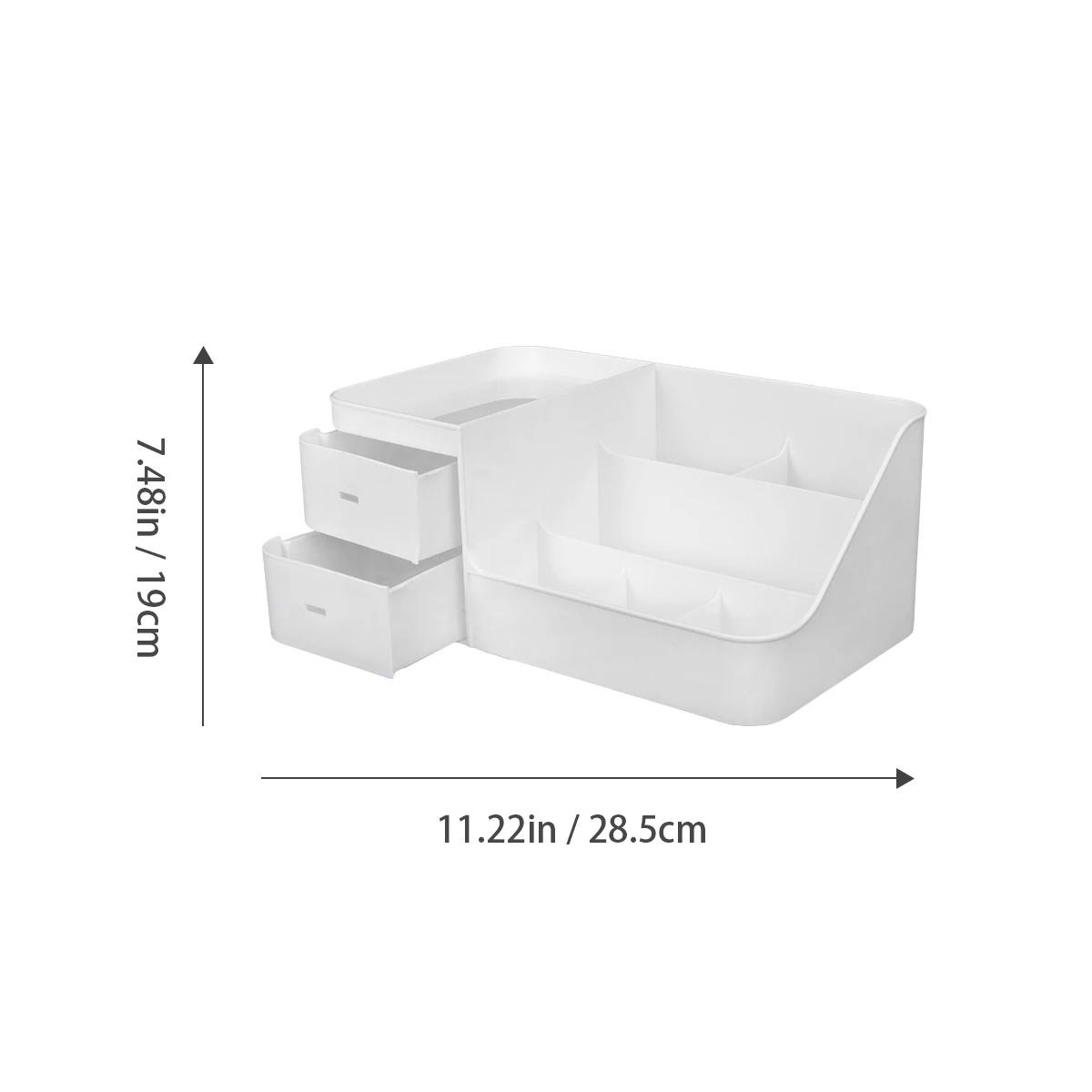 1pc Desktop Organizer Box Multifunctional Makeup Storage Case With Drawers Smooth Sliding Home Office Use Large
1pc Desktop Organizer Box Multifunctional Makeup Storage Case With Drawers Smooth Sliding Home Office Use Large