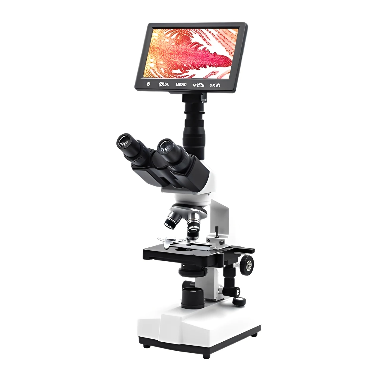 7 inch high definition screen trinocular microscope 1600x Light Emitting Diode School Medical Biomicroscope
7 inch high definition screen trinocular microscope 1600x Light Emitting Diode School Medical Biomicroscope