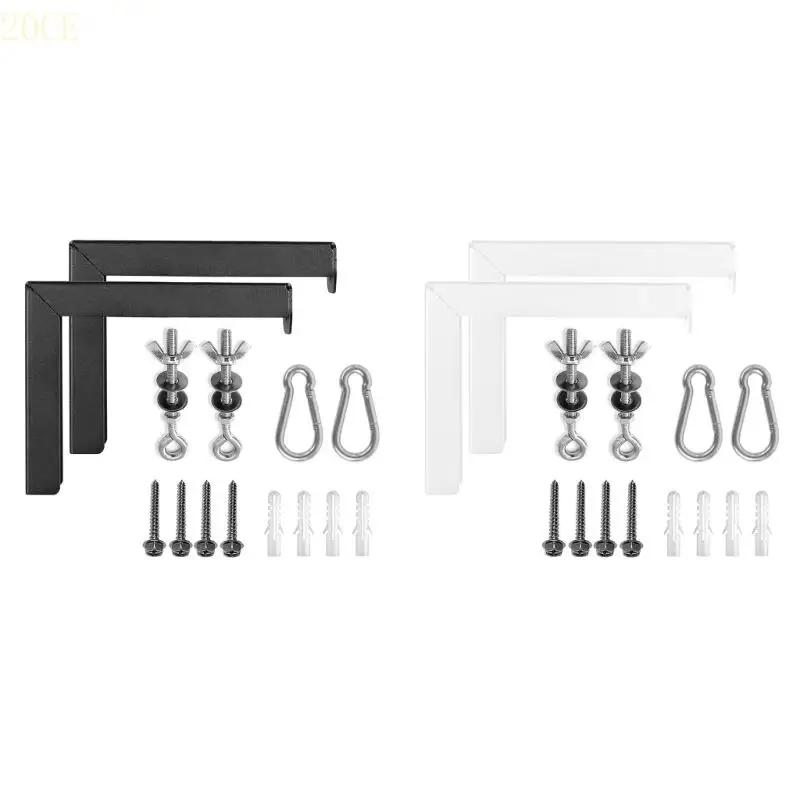20CE Universal Projectors Screen Wall Mounted Bracket Set L Bracket Hooks for Home Movie Screen Hanging
20CE Universal Projectors Screen Wall Mounted Bracket Set L Bracket Hooks for Home Movie Screen Hanging