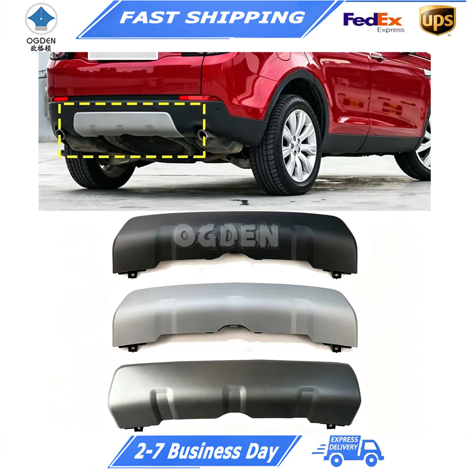 Накладка на нижнюю часть заднего бампера OGDEN для Land Rover Discovery Sport LR077790 LR077791 LR077792
Накладка на нижнюю часть заднего бампера OGDEN для Land Rover Discovery Sport LR077790 LR077791 LR077792