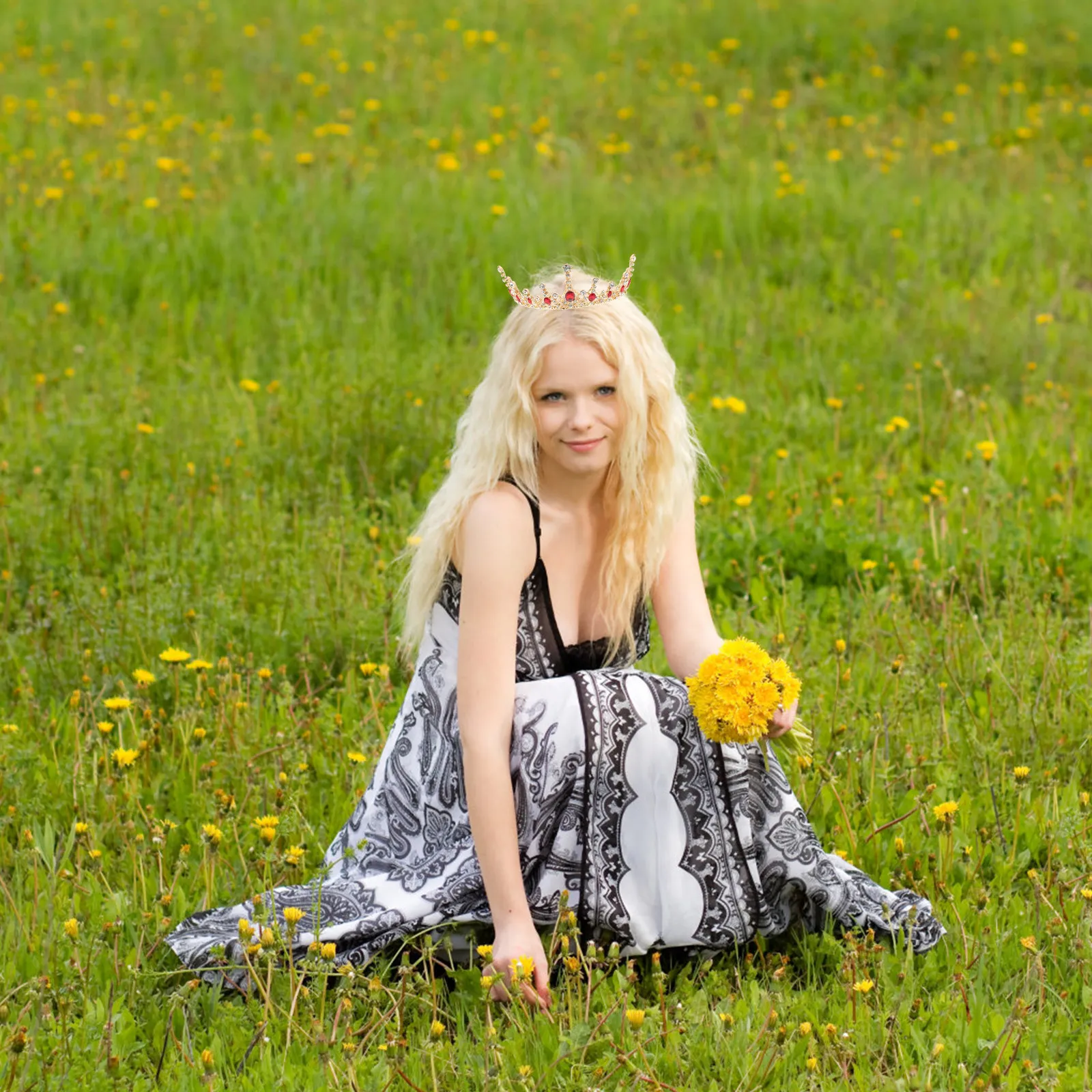 1Pcs Wedding Crown Bride Jewelry Baroque Design Round Shape Tiara for Women Hair Decor Elegant Bridal Headdress
1Pcs Wedding Crown Bride Jewelry Baroque Design Round Shape Tiara for Women Hair Decor Elegant Bridal Headdress