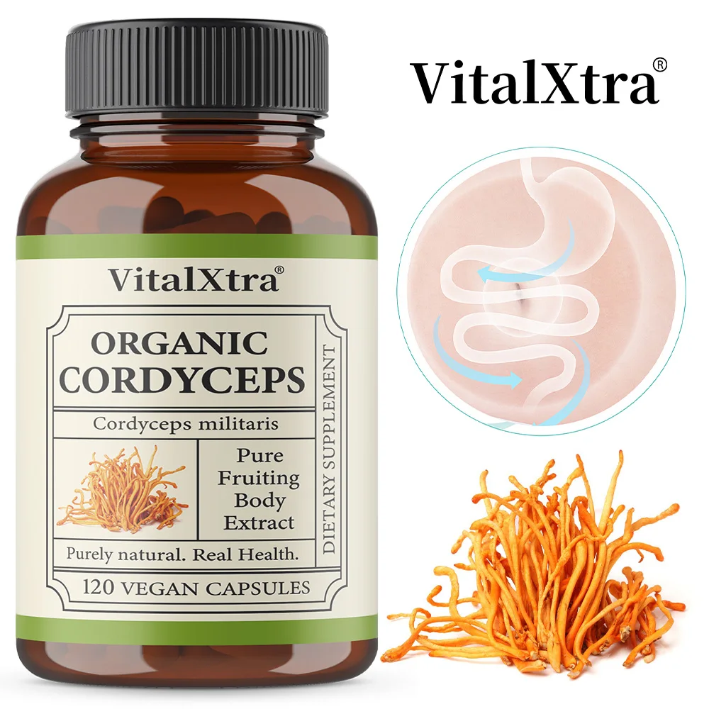 Органический экстракт кордицепса в капсулах — 1000 мг за обслуживание — поддержка энергии и выносливости, помогает иммунитет и здоровье сердечно-сосудистой системы
Органический экстракт кордицепса в капсулах — 1000 мг за обслуживание — поддержка энергии и выносливости, помогает иммунитет и здоровье сердечно-сосудистой системы