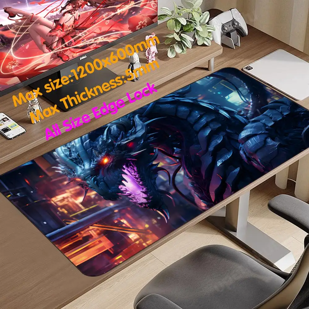 Japanese Dragon Mouse Pad 1200x600 Cushion 5mm Thicking Super Big Large Desk Mat All Size Carros Para Rubber Mouse Mat
Japanese Dragon Mouse Pad 1200x600 Cushion 5mm Thicking Super Big Large Desk Mat All Size Carros Para Rubber Mouse Mat