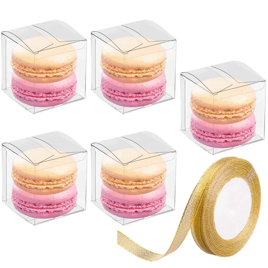 100pcs 2x2x2 Inch Clear Gift Boxes (With Gift Ribbon) Clear Wedding Birthday Party Gift Boxes, Mini Gift Display Macaron Boxes
100pcs 2x2x2 Inch Clear Gift Boxes (With Gift Ribbon) Clear Wedding Birthday Party Gift Boxes, Mini Gift Display Macaron Boxes
