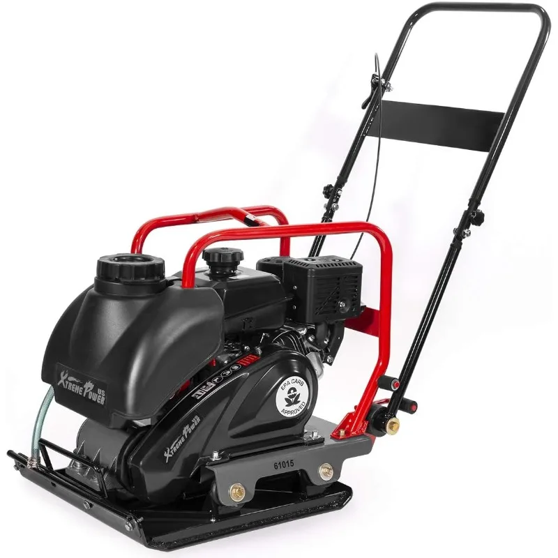 Gas Plate Compactor 23.6 x 17.3 inch Plate 208cc 4500lbs Force Construction Concrete Tamper Machine Paver
Gas Plate Compactor 23.6 x 17.3 inch Plate 208cc 4500lbs Force Construction Concrete Tamper Machine Paver